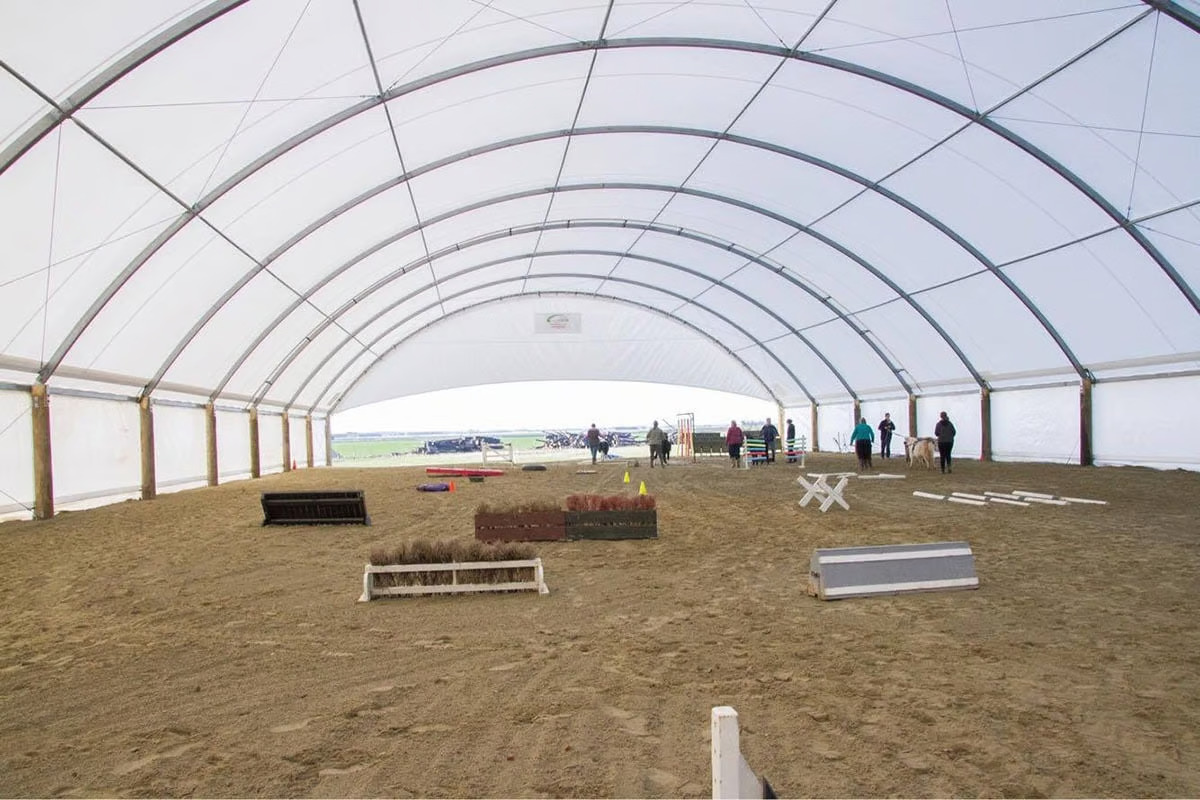 Southland horse arena completed project by SmartShelters NZ 2