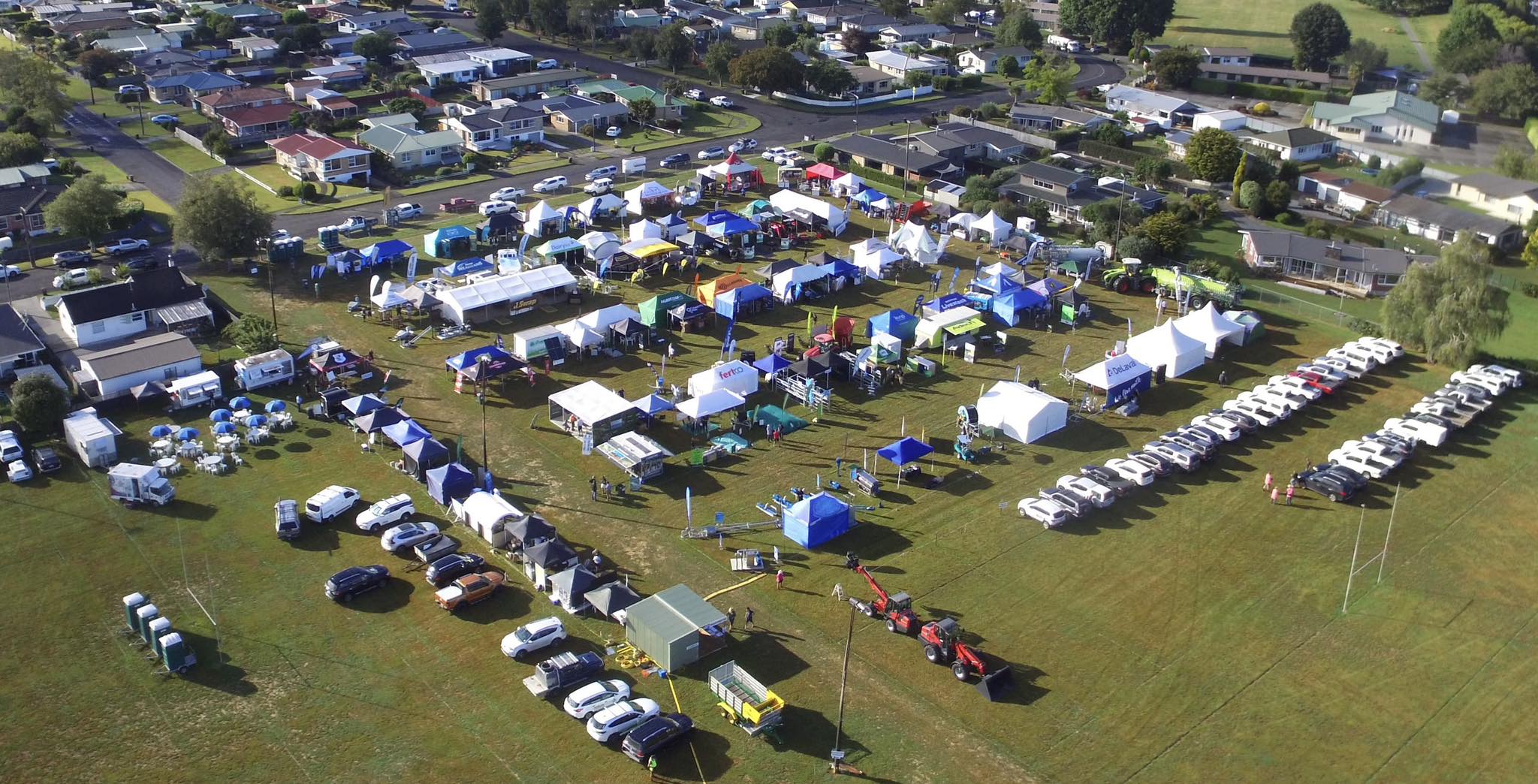 Dairy Expo aerial view