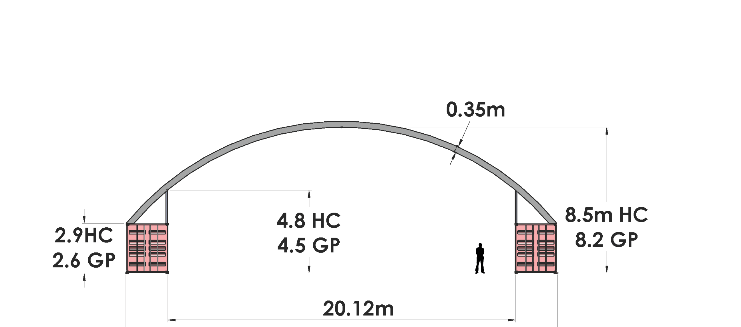 H20: 20m wide x any length. Outside mount only
