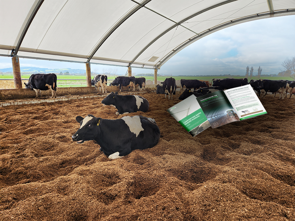 Tussock Creek calving LR with brochure overlay